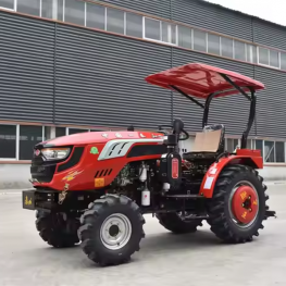 TMini Tractors 504 4x4 Wheels 50hp Machinery Equipment Agricultural Farm Tractor Y（8+2）400D 404D 450D 454D